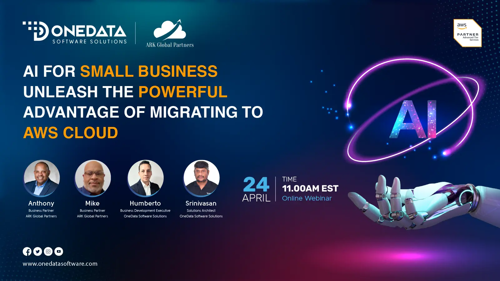 AI For Small Business Unleash the Powerful Advantage of Migrating to AWS Cloud ERP Software Company